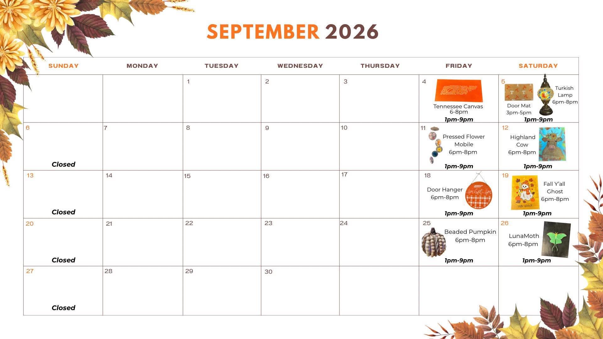 September Events